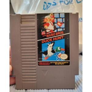 Super Mario Bros./Duck Hunt NES Game Cartridge